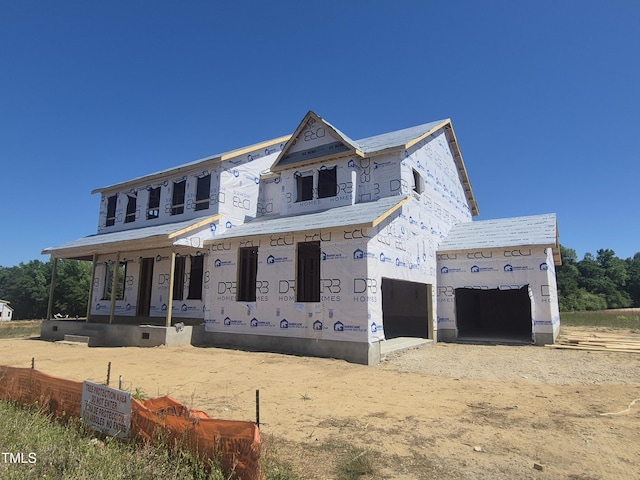 138 Alden Way, Angier, NC 27501 - property under construction featuring dirt driveway