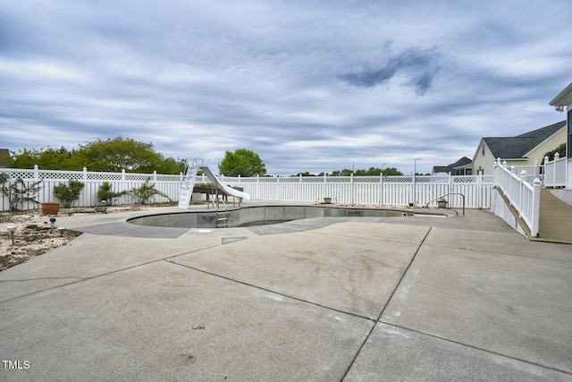 1454 Spring Pond Rd, Nashville, NC 27856 - view of patio / terrace featuring a fenced backyard and a fenced in pool