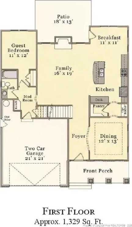 429 Letterfearn Dr, Fayetteville, NC 28311 - view of property floor plan