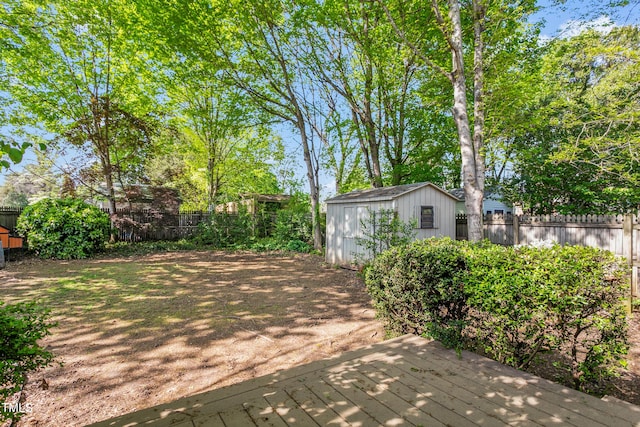 104 E Wilson St, Mebane, NC 27302 - wooden deck featuring a fenced backyard