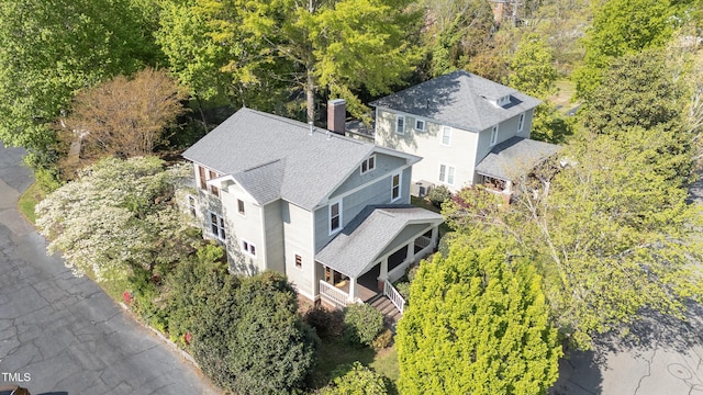 104 E Wilson St, Mebane, NC 27302 - view from above of property