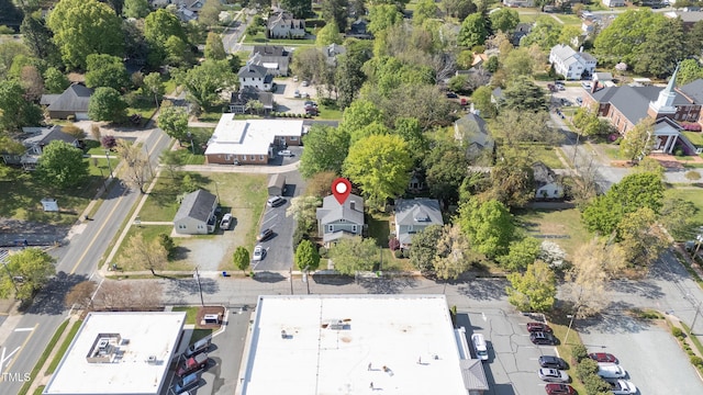 104 E Wilson St, Mebane, NC 27302 - aerial view of property's location featuring nearby suburban area