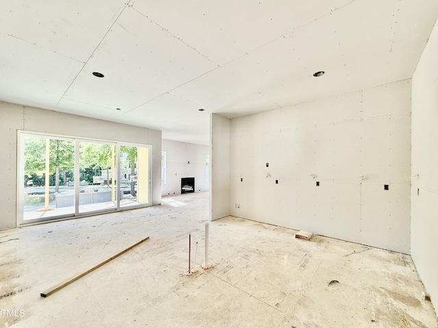 view of empty room