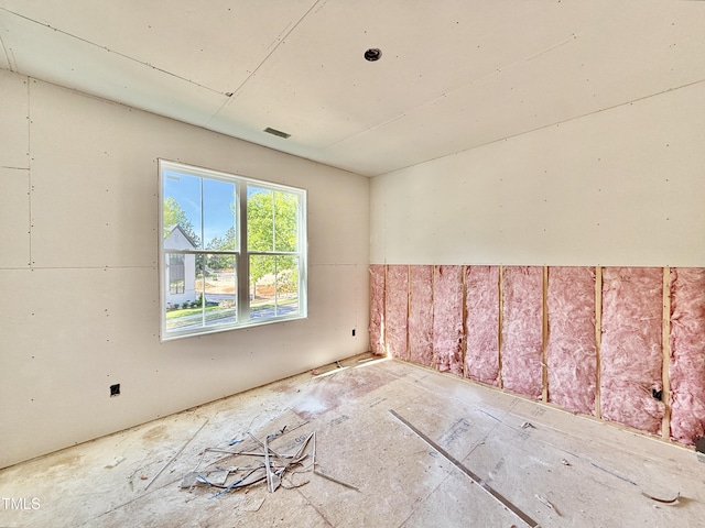 view of empty room
