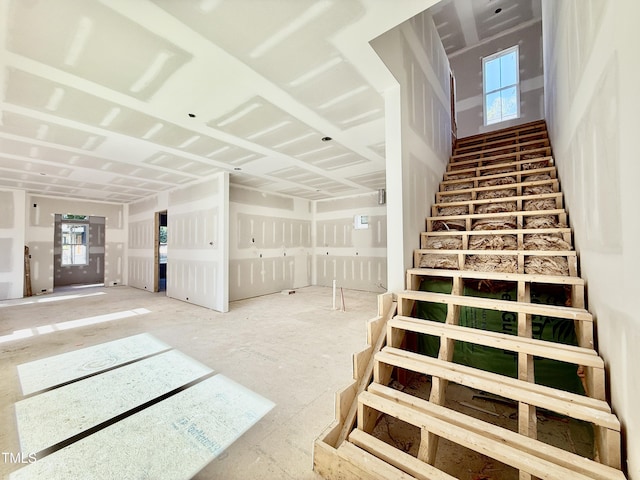 3817 Coach Lantern Ave, Wake Forest, NC 27587 - stairs with plenty of natural light
