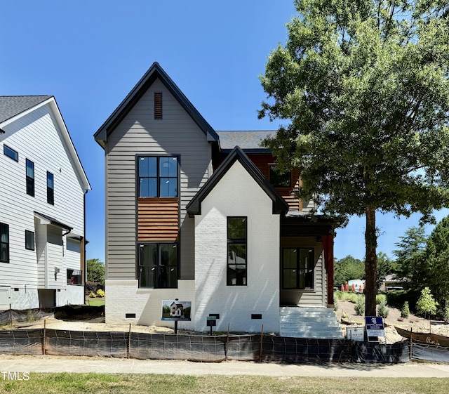 3817 Coach Lantern Ave, Wake Forest, NC 27587 - back of house featuring brick siding