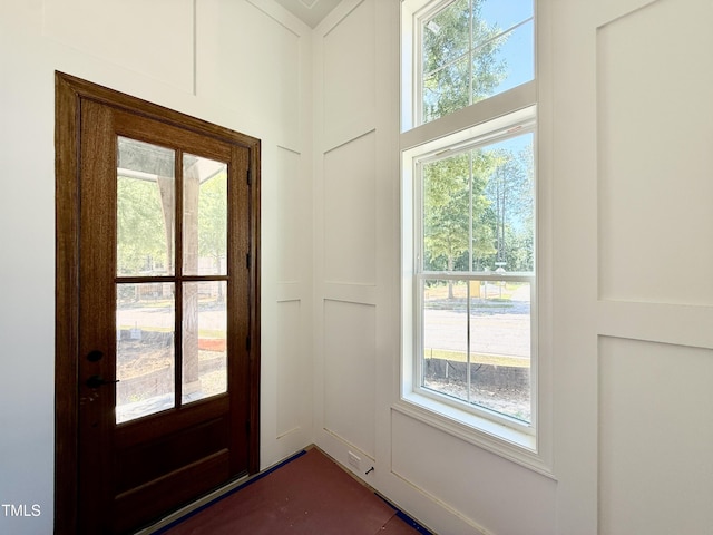 3817 Coach Lantern Ave, Wake Forest, NC 27587 - doorway with healthy amount of natural light