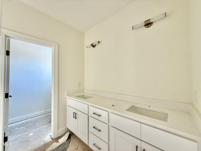 3817 Coach Lantern Ave, Wake Forest, NC 27587 - bathroom with double vanity