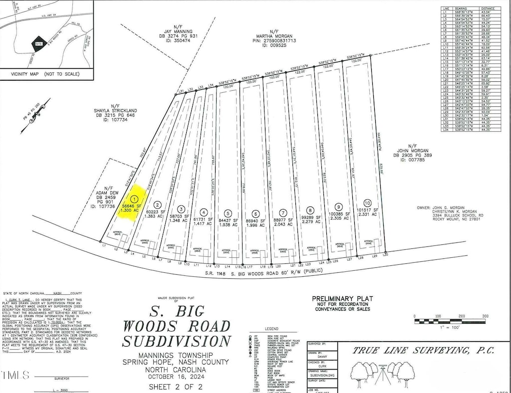 LOT1 S Big Woods Rd, Spring Hope, NC 27882