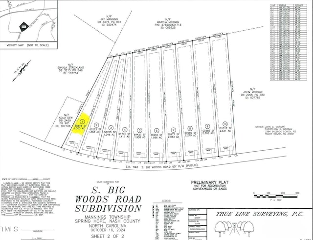 LOT1 S Big Woods Rd, Spring Hope, NC 27882