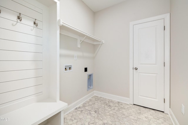 1000 Peedin Rd, Selma, NC 27576 - laundry area with hookup for a washing machine and electric dryer hookup