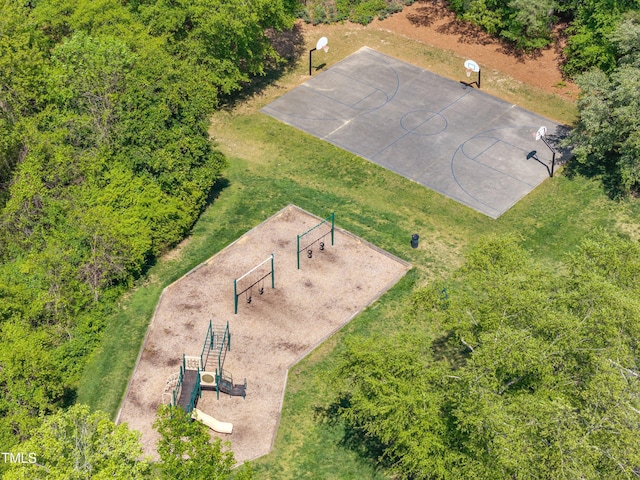 drone / aerial view