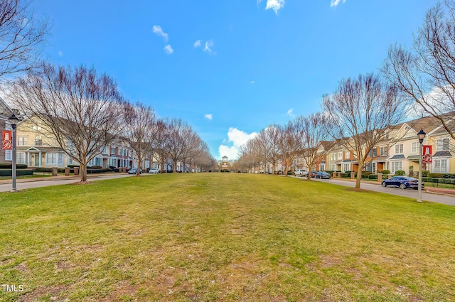 10603 Friendly Neighbor Ln, Raleigh, NC 27614 - view of community featuring a residential view and a yard