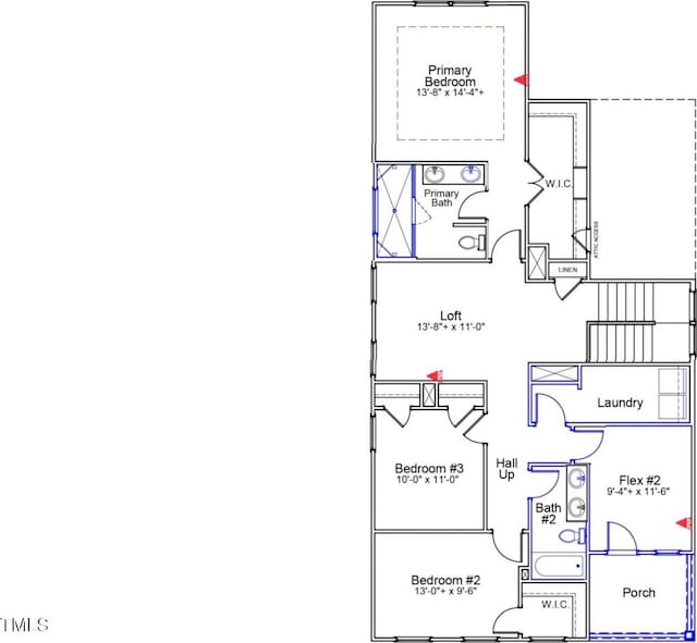 255 Meadowbark Bnd Unit 31, Garner, NC 27529 - view of home floor plan
