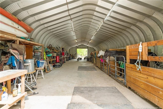 view of stable