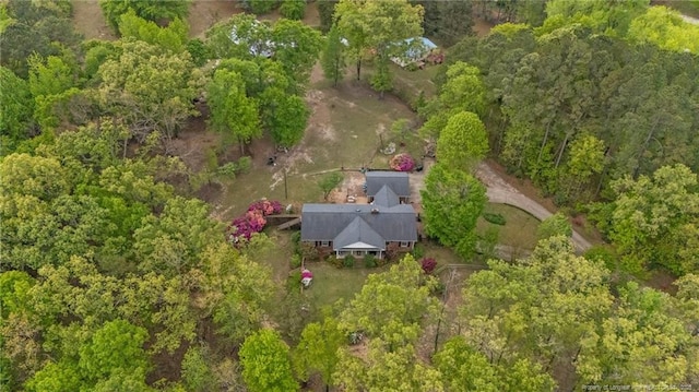 aerial overview of property's location