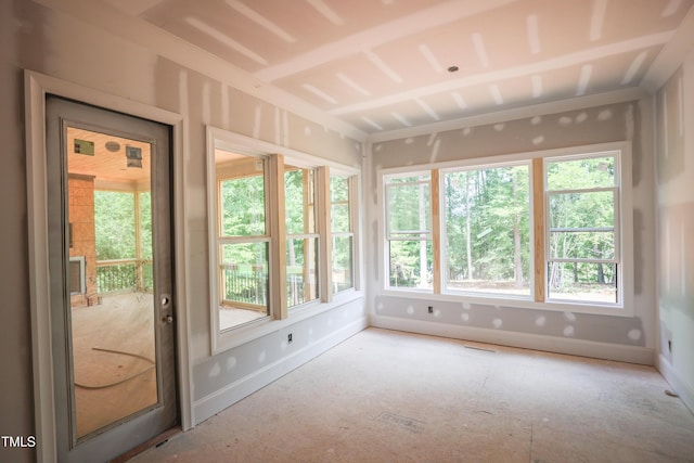 2305 Ballywater Lea Way, Wake Forest, NC 27587 - unfurnished sunroom with healthy amount of natural light