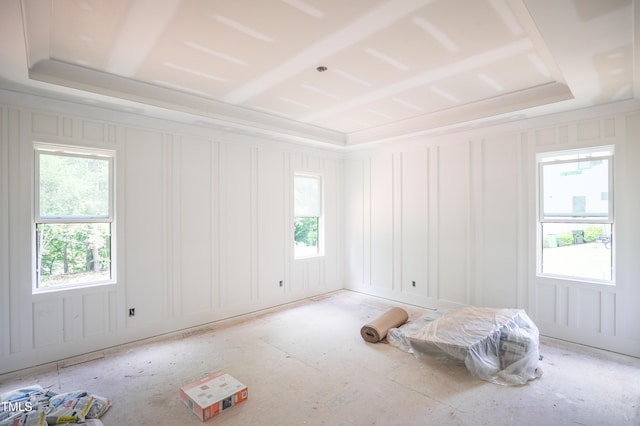 2305 Ballywater Lea Way, Wake Forest, NC 27587 - unfurnished room featuring a decorative wall