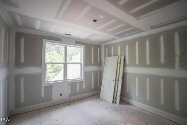 2305 Ballywater Lea Way, Wake Forest, NC 27587 - unfurnished bedroom with baseboards