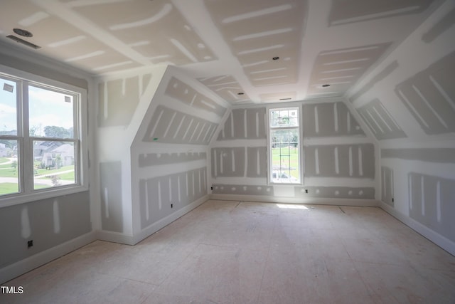 2305 Ballywater Lea Way, Wake Forest, NC 27587 - additional living space featuring lofted ceiling