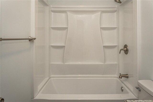 1016 Martindale Dr, Fayetteville, NC 28304 - full bathroom featuring tub / shower combination and toilet