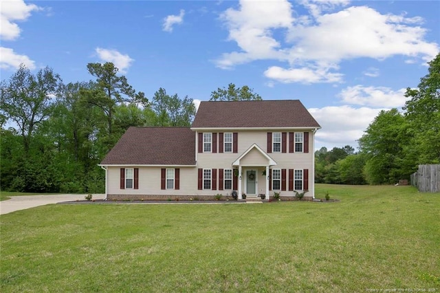 119 Woodbine Dr, Raeford, NC 28376 - view of colonial home
