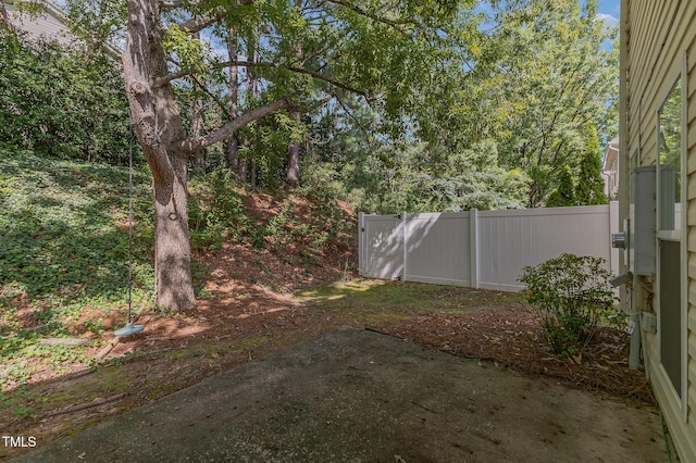 1031 Lake Moraine Pl, Raleigh, NC 27607 - view of yard featuring a patio