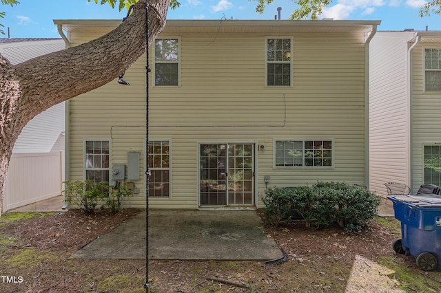 1031 Lake Moraine Pl, Raleigh, NC 27607 - rear view of house featuring a patio