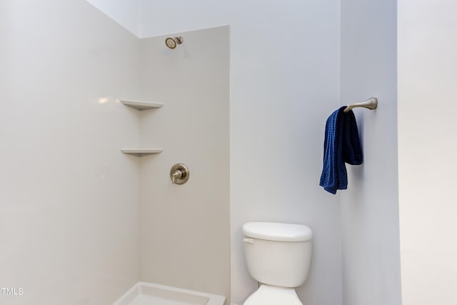 313 Carthage Ct, Durham, NC 27703 - bathroom with toilet and walk in shower