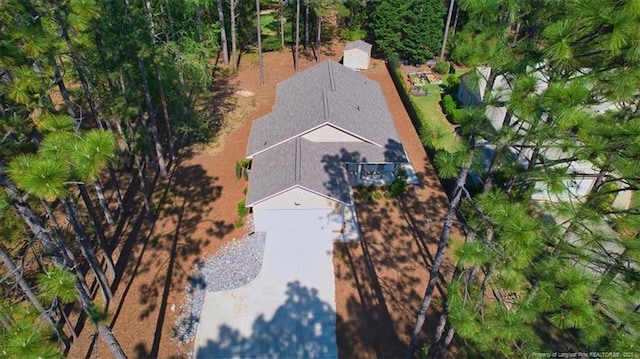 45 Martin Dr, Whispering Pines, NC 28327 - view from above of property