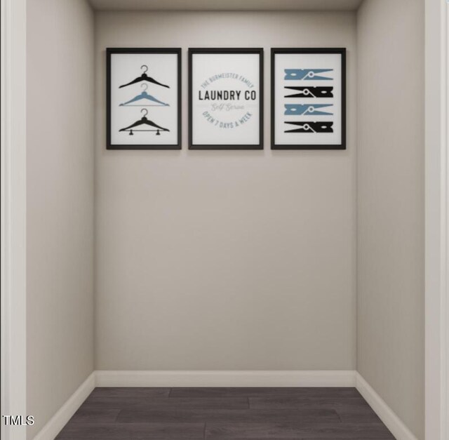 224 Landon Pl, Roxboro, NC 27573 - interior details featuring wood finished floors and baseboards