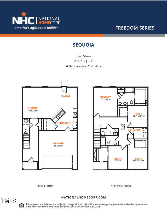 237 Landon Pl, Roxboro, NC 27573 - floor plan