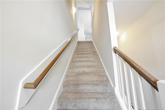234 Hugh Shelton Loop, Fayetteville, NC 28301 - stairway featuring carpet