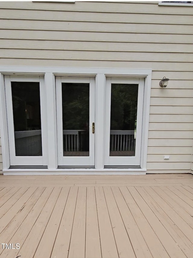 view of deck