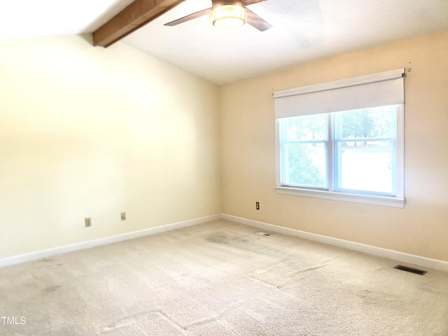 5500 Fortunes Ridge Dr Unit 82B, Durham, NC 27713 - unfurnished room featuring light colored carpet and a ceiling fan