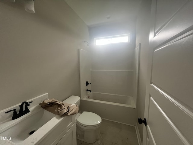 3803 Huntcliff Dr, La Grange, NC 28551 - full bath featuring toilet, bathtub / shower combination, and vanity