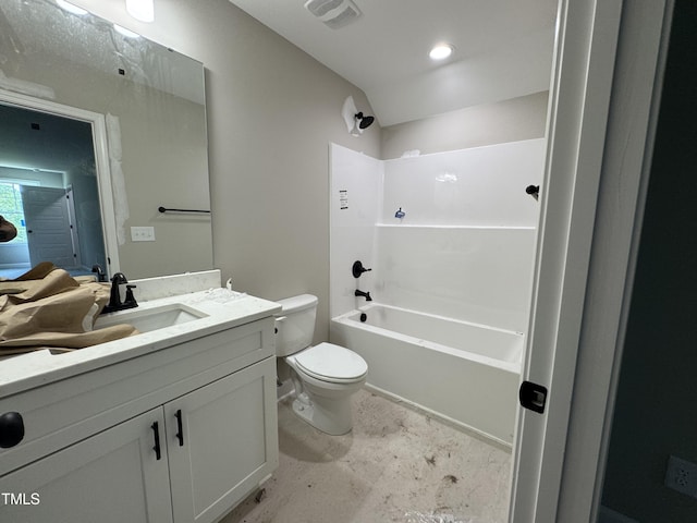 3803 Huntcliff Dr, La Grange, NC 28551 - full bath with vanity and shower / bath combination