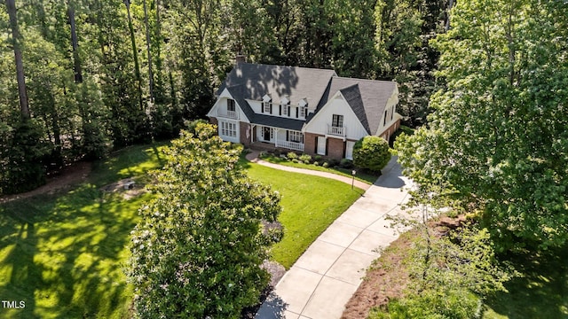 2409 Beechview Ct, Raleigh, NC 27615 - view from above of property
