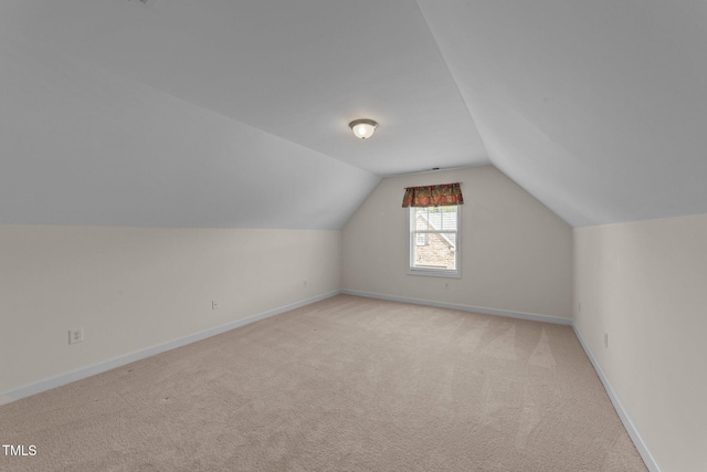 3212 Imperial Oaks Dr, Raleigh, NC 27614 - additional living space featuring lofted ceiling, light carpet, and baseboards