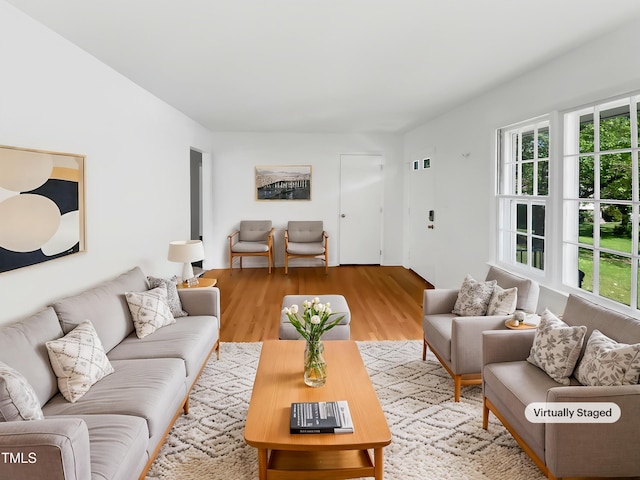 3504 Crofton Ct, Raleigh, NC 27604 - living room featuring light wood-style flooring