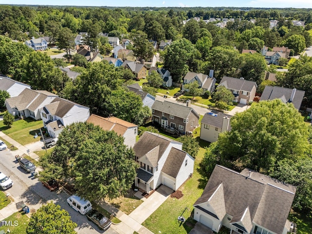 620 Hanska Way, Raleigh, NC 27610 - aerial perspective of suburban area