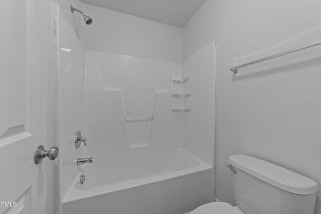 633 Prickly Pear Dr, Fuquay Varina, NC 27526 - full bathroom with toilet and washtub / shower combination