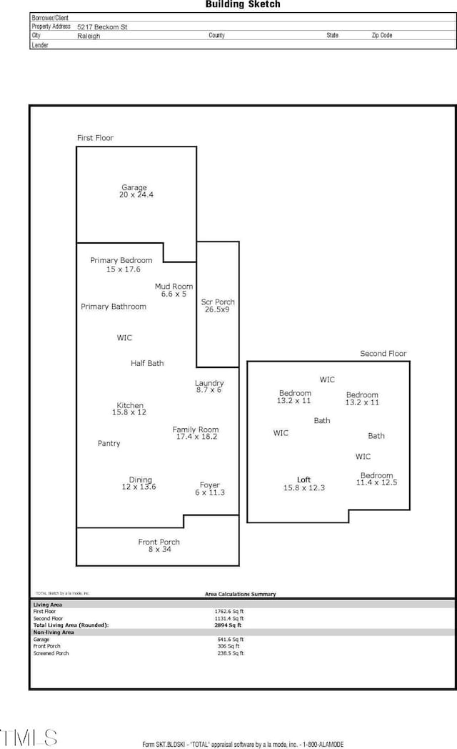 view of layout