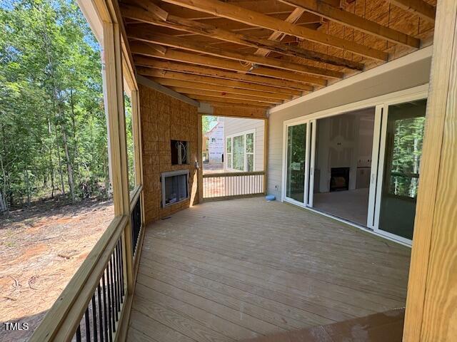348 Inspiration Way, Fuquay Varina, NC 27526 - view of deck