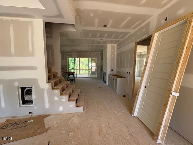 348 Inspiration Way, Fuquay Varina, NC 27526 - hallway featuring stairs