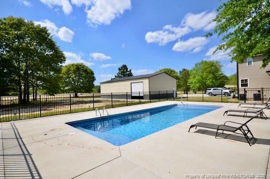 6226 Deerstand Rd, Wade, NC 28395 - view of pool featuring a patio area