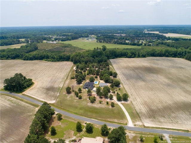6226 Deerstand Rd, Wade, NC 28395 - overview of rural landscape with rows of crops