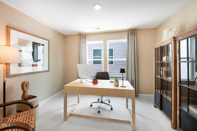 1248 Hardin Hill Ln, Knightdale, NC 27545 - office space with light carpet, baseboards, and a healthy amount of sunlight