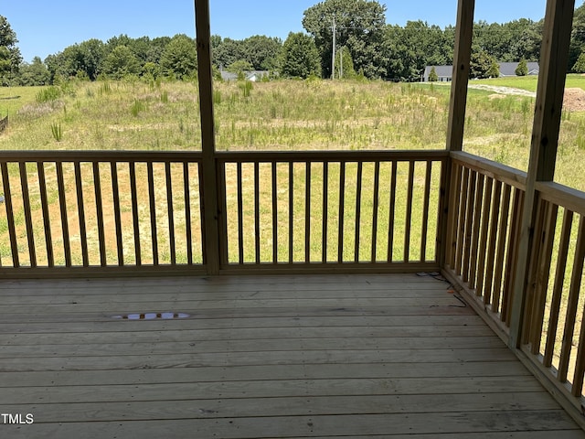 240 Noramac Ct, Selma, NC 27576 - deck with view of scattered trees
