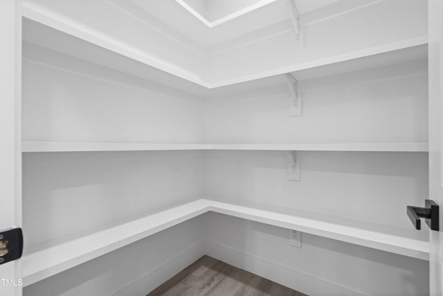 view of pantry